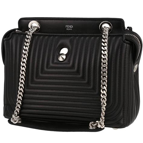 fendi dotcom shoulder bag two tone|fendi bag collection.